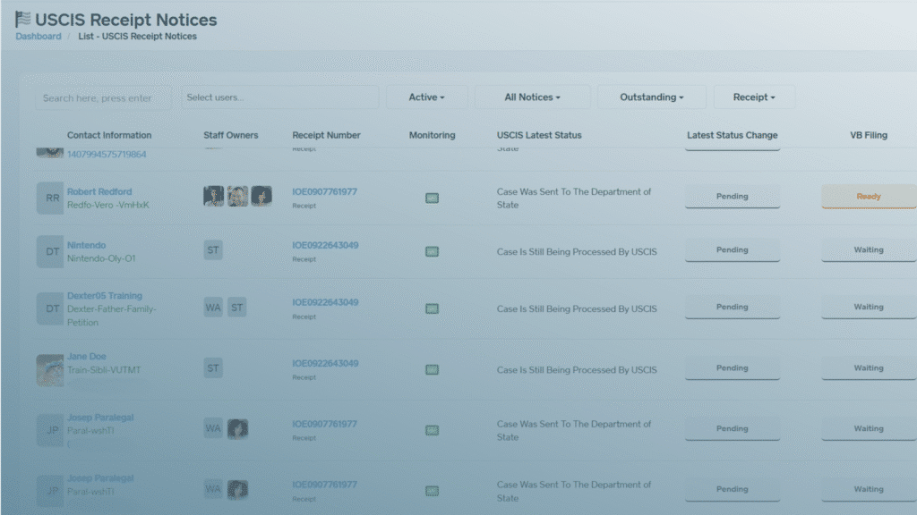 immigration specific