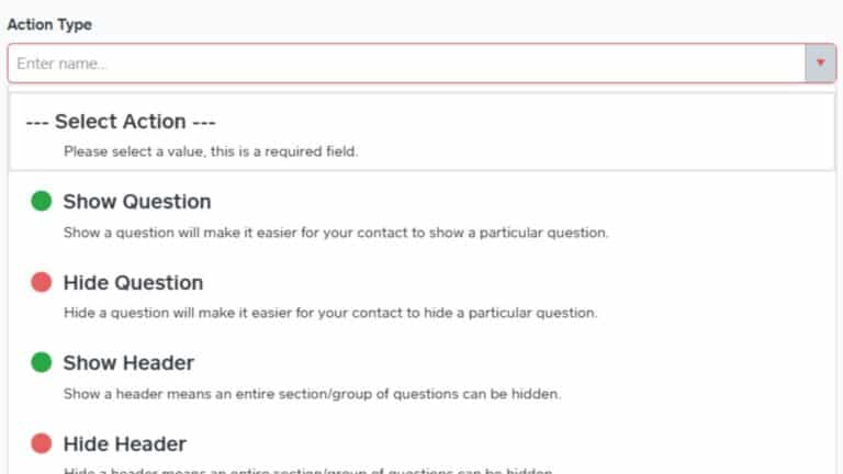 Advanced Conditional Logic in Intake Questionnaires