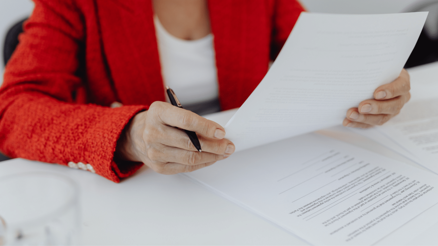 Paralegal reviewing what happens after a USCIS denial notice